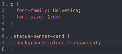 Status Page CSS