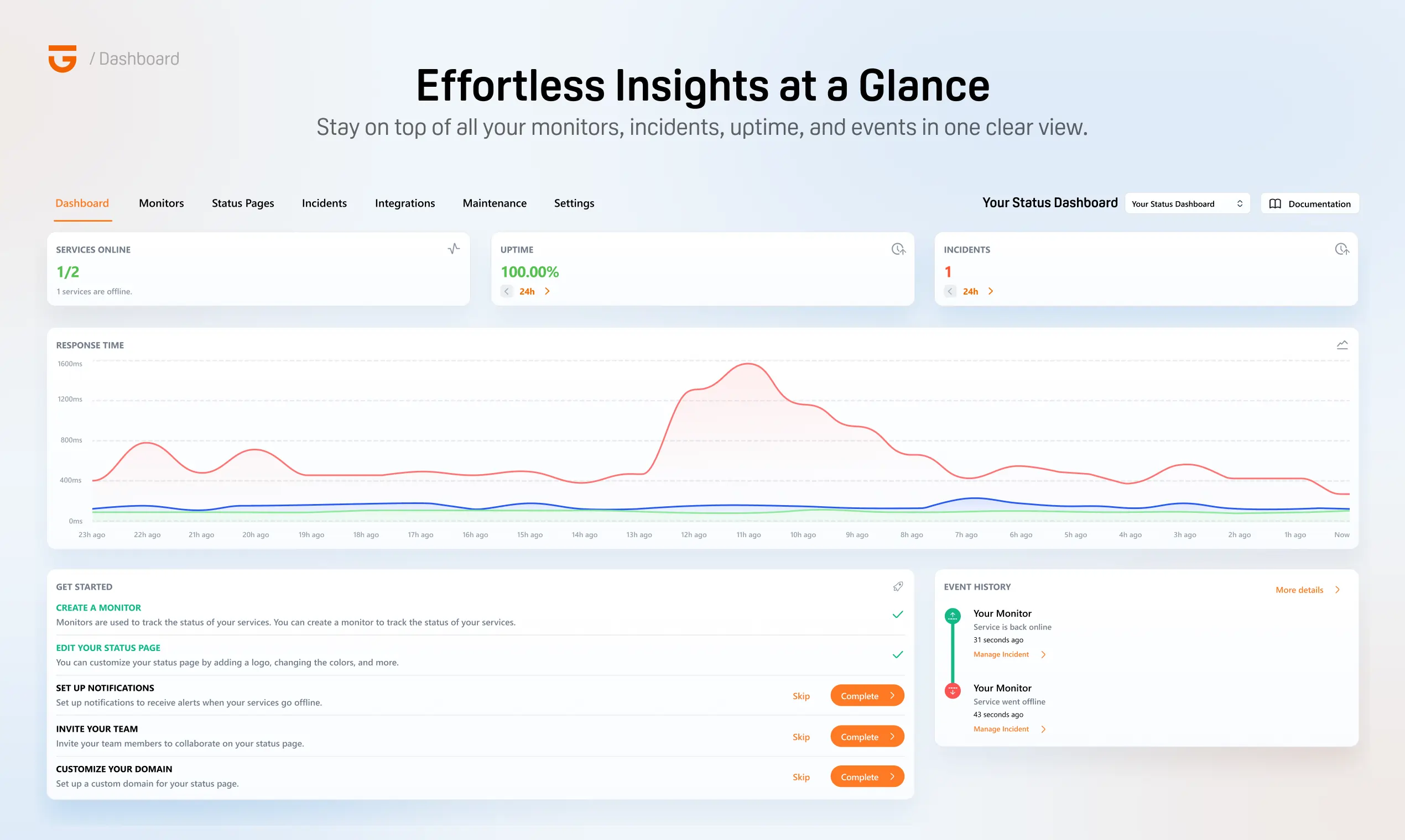 Status Dashboard