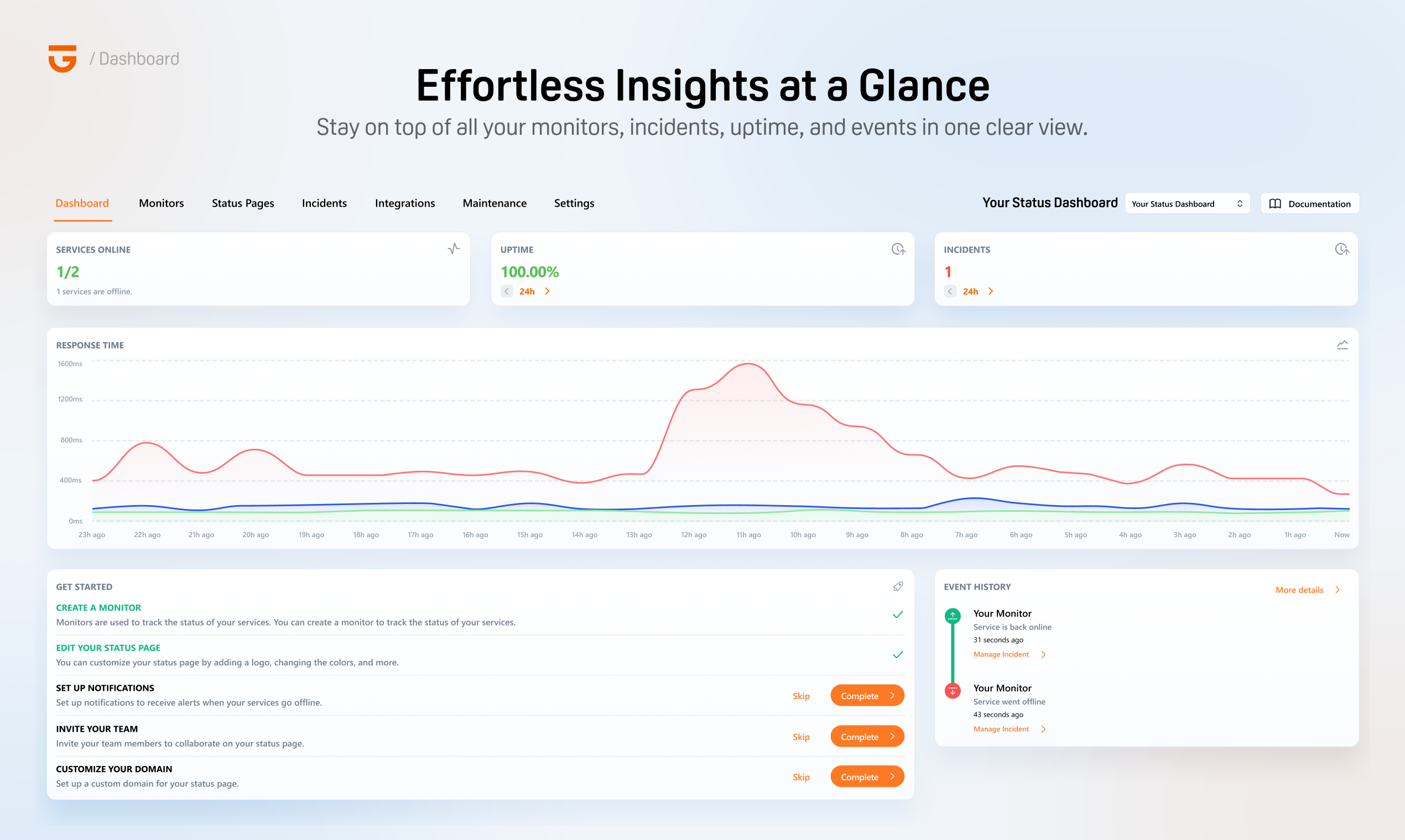 Status Dashboard